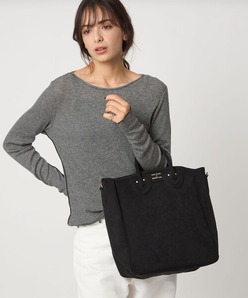YOUNG&OLSEN The DRYGOODS STORE トート YOUNG & OLSEN The DRYGOODS STORE/EMBOSSED LEATHER TOTE M