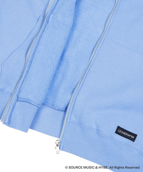 LE SSERAFIM × ZOZOTOWN FUR ZIP HOODIE（パーカー）｜LE SSERAFIM（ル