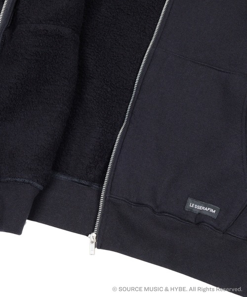 LE SSERAFIM × ZOZOTOWN FUR ZIP HOODIE（パーカー）｜ZOZO