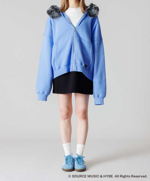LE SSERAFIM × ZOZOTOWN FUR ZIP HOODIE（パーカー）｜ZOZO