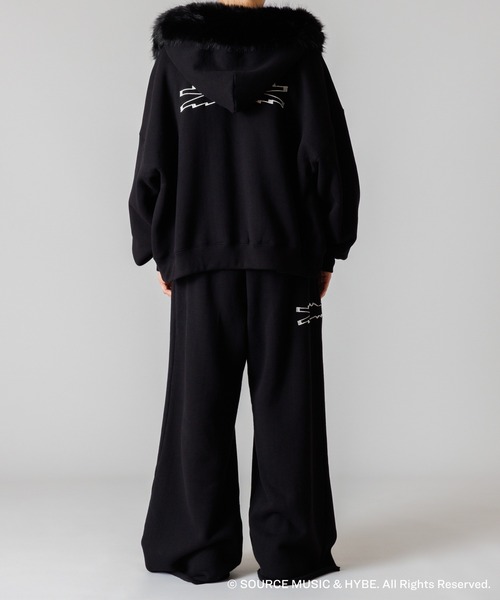 LE SSERAFIM × ZOZOTOWN FUR ZIP HOODIE（パーカー）｜LE