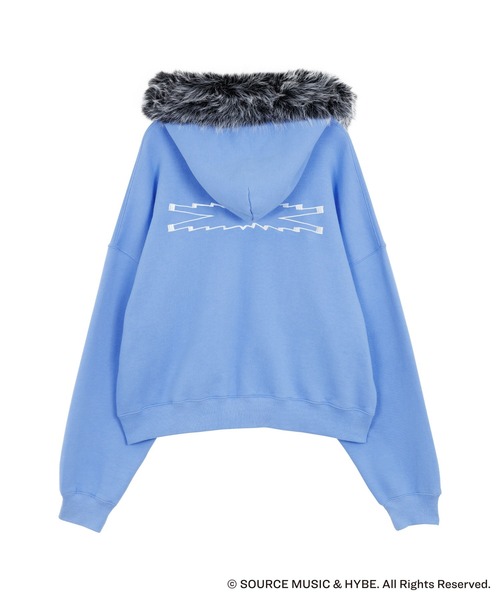 LE SSERAFIM × ZOZOTOWN FUR ZIP HOODIE（パーカー）｜ZOZO