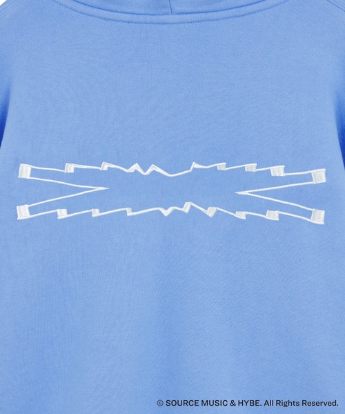 LE SSERAFIM × ZOZOTOWN FUR ZIP HOODIE（パーカー）｜LE