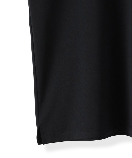 Viaggio Blu(ビアッジョブルー)の「フラワーモチーフカットソー≪手洗い可能≫(Tシャツ/カットソー・レディース・ホワイト/ブラック・M/S/L)」の10枚目の写真