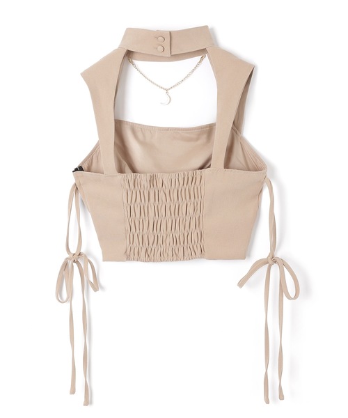 M DOLLY(エムドリー)の「*M DOLLY original* luna choker conscious mermaid setup/ルナチョーカーコンシャスマーメイドセットアップ(セットアップ・レディース・ブラック/ベージュ・S/FREE)」の17枚目の写真