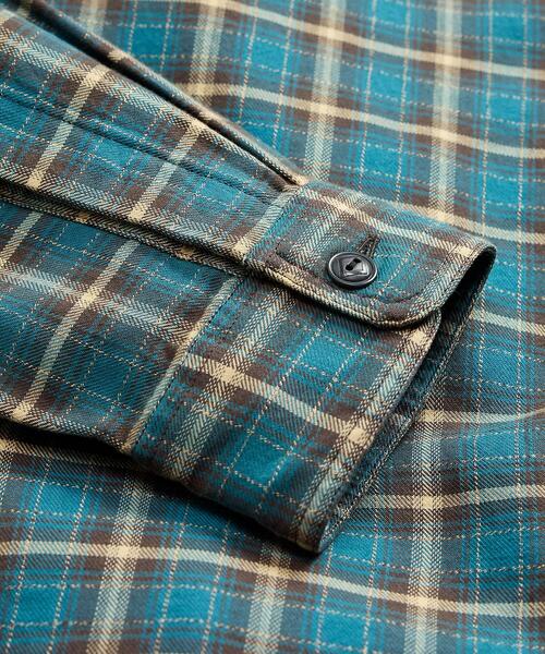 RRL（ダブル アール エル）の「チェック ツイル ワークシャツ（シャツ