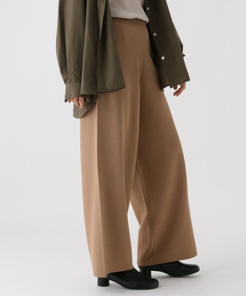 Elura(エルーラ)の「ニットパンツ/588495(その他パンツ・レディース・ブラウン/ブラック・MEDIUM/LARGE)」の2枚目の写真
