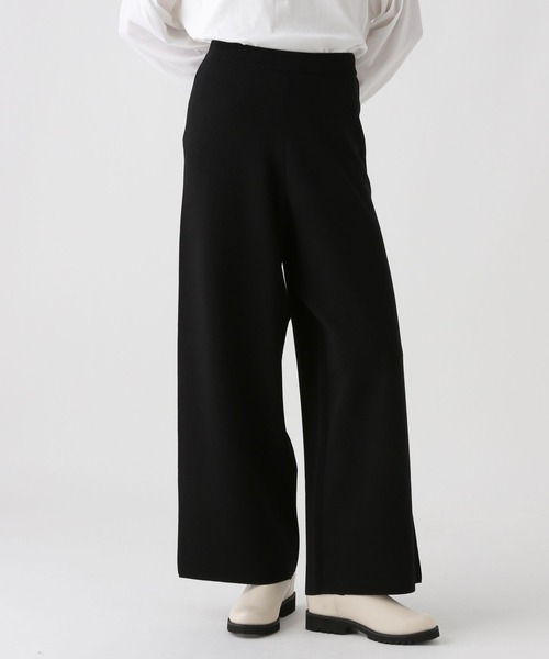 Elura(エルーラ)の「ニットパンツ/588495(その他パンツ・レディース・ブラウン/ブラック・MEDIUM/LARGE)」の1枚目の写真