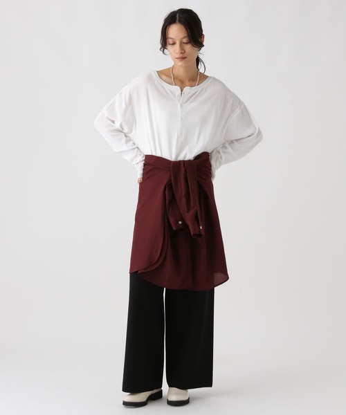 Elura(エルーラ)の「ニットパンツ/588495(その他パンツ・レディース・ブラウン/ブラック・MEDIUM/LARGE)」の4枚目の写真