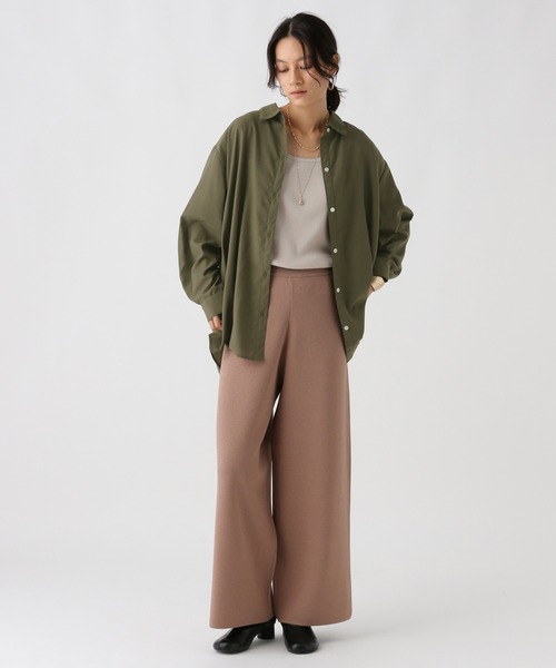 Elura(エルーラ)の「ニットパンツ/588495(その他パンツ・レディース・ブラウン/ブラック・MEDIUM/LARGE)」の8枚目の写真