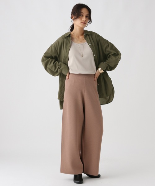 Elura(エルーラ)の「ニットパンツ/588495(その他パンツ・レディース・ブラウン/ブラック・MEDIUM/LARGE)」の10枚目の写真