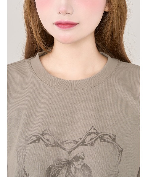 ハートキーフェードビッグTシャツ（Tシャツ/カットソー）｜Darich