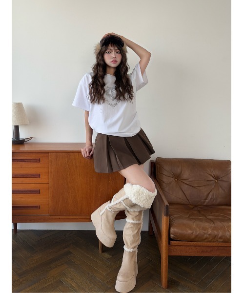 ハートキーフェードビッグTシャツ（Tシャツ/カットソー）｜Darich