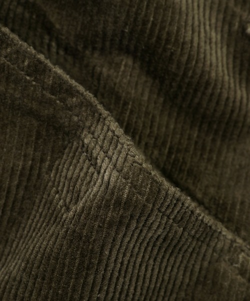 The DUFFER of ST.GEORGE（ザダファーオブセントジョージ）の「【WEB限定アイテム】STRETCH CORDUROY REGULAR FIT PANTS：ストレッチコーデュロイ レギュラーフィットパンツ（その他パンツ・メンズ・グレイッシュベージュ/カーキ/スミクロ・X-LARGE/LARGE/MEDIUM/SMALL）」の5枚目の写真