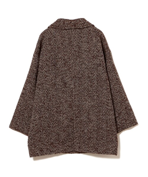 B:MING by BEAMS（ビーミングバイビームス）の「ヘリンボーン コート（その他アウター・レディース・ブラック/ブラウン・SMALL/MEDIUM）」の17枚目の写真