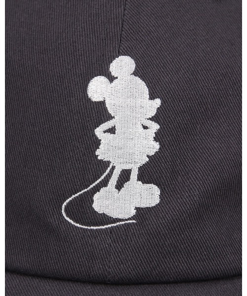 Disney（ディズニー）の「MICKEY / SILHOUETTE CAP（キャップ・レディース・ブラック/レッド/グリーン・F）」の5枚目の写真