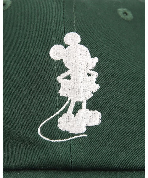 Disney（ディズニー）の「MICKEY / SILHOUETTE CAP（キャップ・レディース・ブラック/レッド/グリーン・F）」の8枚目の写真