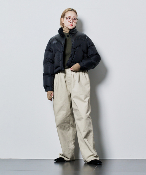 CITYSHOP(シティーショップ)の「COTTON EASY パンツ(その他パンツ・レディース・ライトグレー/ネイビー・36/38)」の9枚目の写真