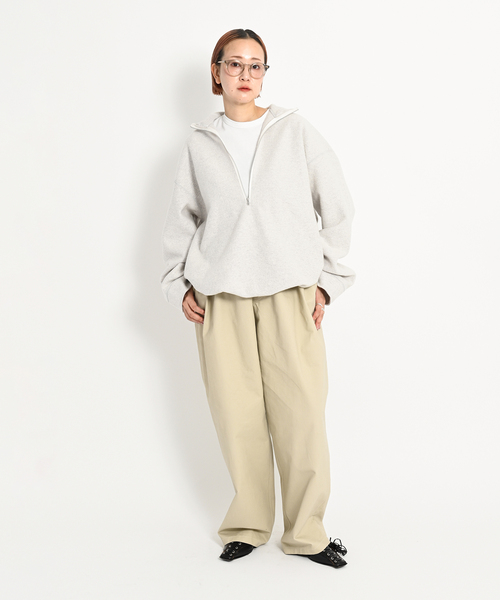 CITYSHOP(シティーショップ)の「COTTON EASY パンツ(その他パンツ・レディース・ライトグレー/ネイビー・36/38)」の20枚目の写真