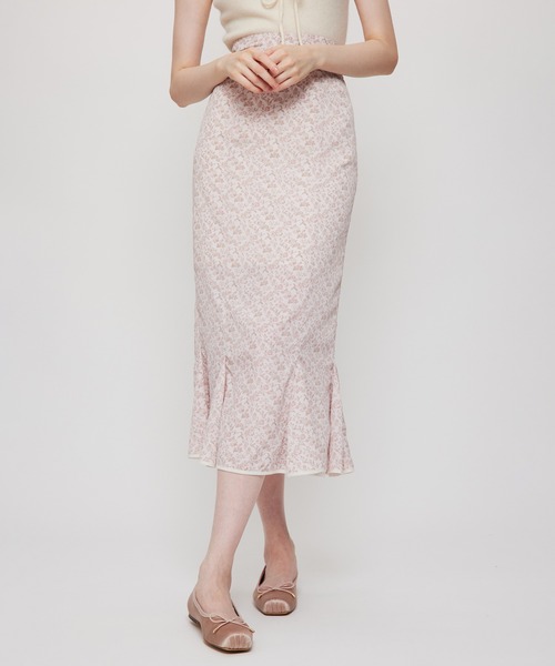 DEICY（デイシー）の「ヴィンテージローズマーメイドスカート（スカート・レディース・ピンク/レッド・0/1）」の13枚目の写真