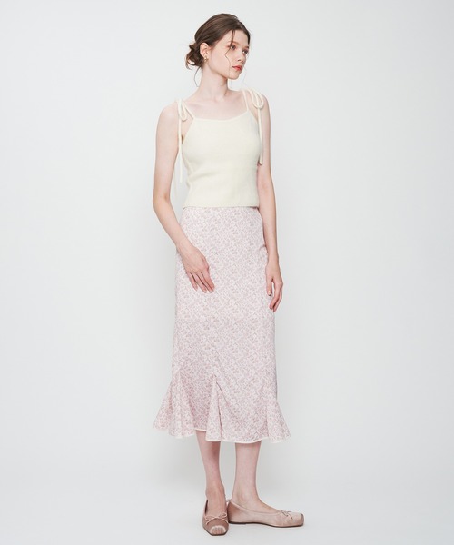 DEICY（デイシー）の「ヴィンテージローズマーメイドスカート（スカート・レディース・ピンク/レッド・0/1）」の5枚目の写真