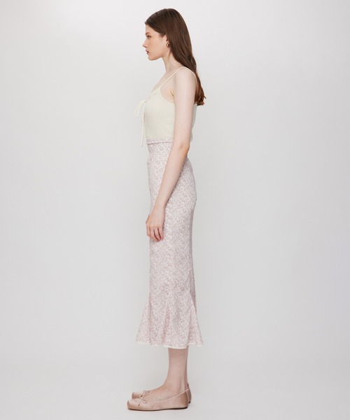 DEICY（デイシー）の「ヴィンテージローズマーメイドスカート（スカート・レディース・ピンク/レッド・0/1）」の6枚目の写真