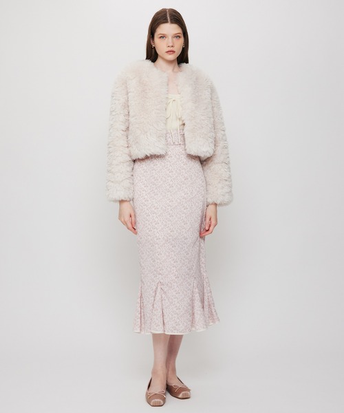 DEICY（デイシー）の「ヴィンテージローズマーメイドスカート（スカート・レディース・ピンク/レッド・0/1）」の11枚目の写真