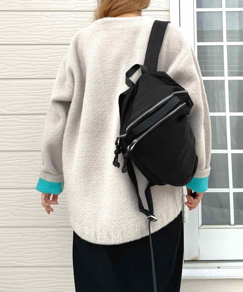 Casselini（キャセリーニ）の「DOWNYリュック（バックパック/リュック・レディース・ブラック/ブラウン・ONE SIZE）」の14枚目の写真