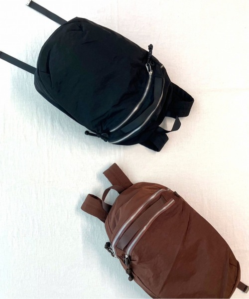 Casselini（キャセリーニ）の「DOWNYリュック（バックパック/リュック・レディース・ブラック/ブラウン・ONE SIZE）」の6枚目の写真