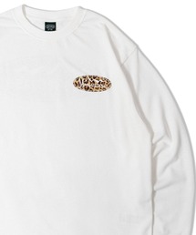 MANASTASHxA-KLASS HEMP LS TEE LEOPARD LOGO
