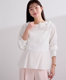 ウエストシェイプアシメブラウス