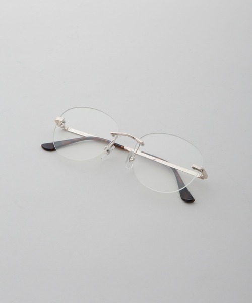 NANO universe(ナノユニバース)の「フレームレスメガネ(サングラス・レディース・シルバー/ゴールド・F)」の6枚目の写真