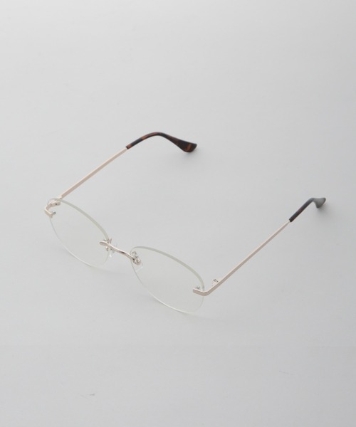 NANO universe(ナノユニバース)の「フレームレスメガネ(サングラス・レディース・シルバー/ゴールド・F)」の7枚目の写真