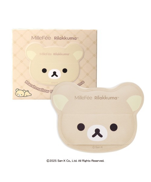 MilleFee（ミルフィー）の「リラックマ メイクパフ 単品5種セット（パフ・スポンジ・レディース・リラックマ メイクパフ 単品5種セット・FREE）」の4枚目の写真