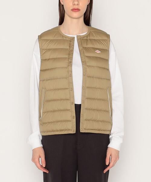 DANTON ダウンベスト ベージュ 36 DANTON（ダントン）の「DANTON DOWN VEST（ダウンベスト）」 - WEAR