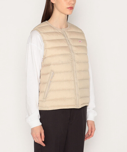 DANTON（ダントン）の「WOMEN'S CREWNECK INNER DOWN VEST（ダウン