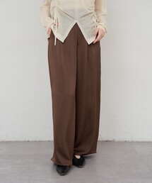 SHENERY | サテンワイドパンツ(その他パンツ)