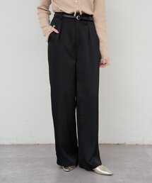SHENERY | サテンワイドパンツ(その他パンツ)