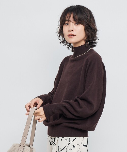 セール】12Gオルティアハイネックプルオーバーニット（ニット/セーター