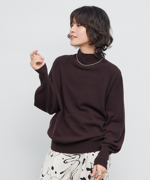 セール】12Gオルティアハイネックプルオーバーニット（ニット/セーター