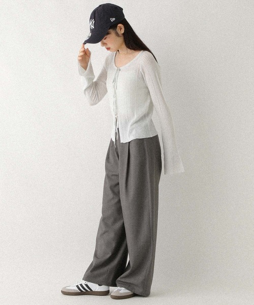 Heather（ヘザー）の「アソートワイドバレルパンツ　592828（その他パンツ・レディース・ベージュ/グレー/ブラウン・M/S）」の13枚目の写真