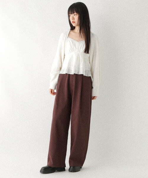 Heather（ヘザー）の「アソートワイドバレルパンツ　592828（その他パンツ・レディース・ベージュ/グレー/ブラウン・M/S）」の15枚目の写真