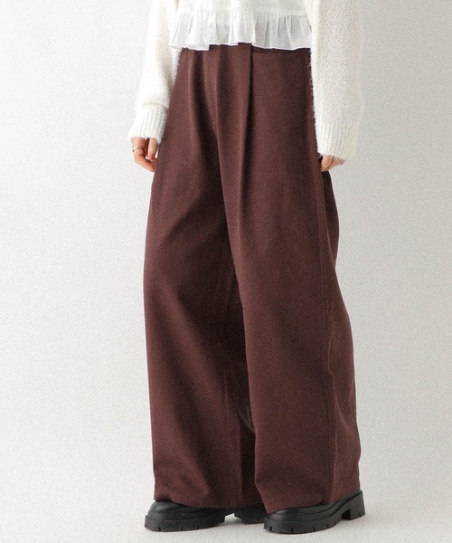 Heather（ヘザー）の「アソートワイドバレルパンツ　592828（その他パンツ・レディース・ベージュ/グレー/ブラウン・M/S）」の17枚目の写真