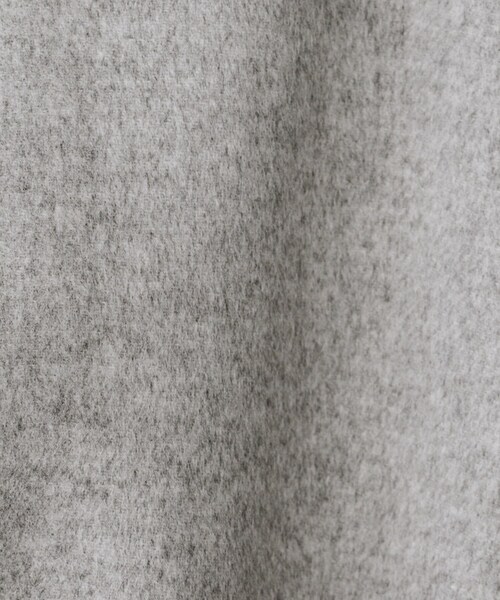 UNTITLED（アンタイトル）の「【ミディ丈/軽やか】セミラグランリバー コート（ノーカラーコート・レディース・ナチュラル/グレー/ブラウン系その他/サックスブルー/チャコールグレー・04/03/00/01/02/44/48）」の11枚目の写真