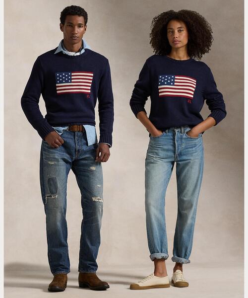 希少　POLO Ralph Lauren アイコニック フラッグ セーター アイコニック フラッグ セーター（ニット/セーター）｜POLO