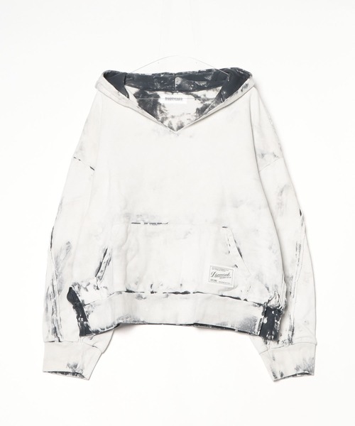 DISCOVERED(ディスカバード)の「BLEACH PULL HOODIE(パーカー・メンズ・ブラック・SMALL/LARGE)」の9枚目の写真