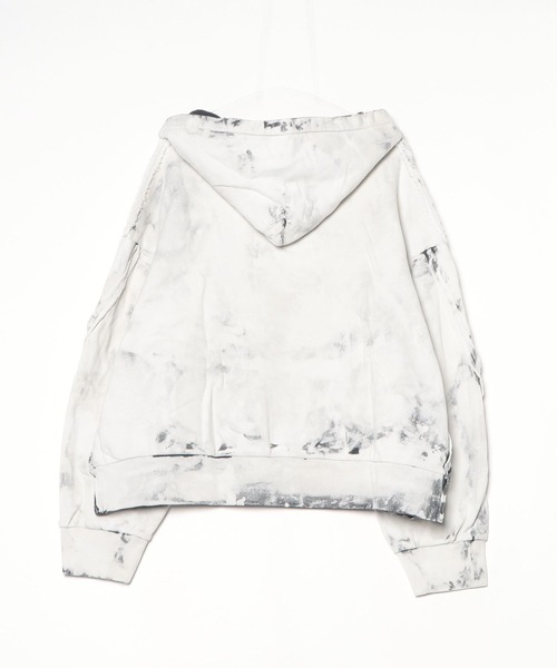 DISCOVERED(ディスカバード)の「BLEACH PULL HOODIE(パーカー・メンズ・ブラック・SMALL/LARGE)」の3枚目の写真