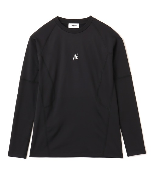 atmos pink(アトモスピンク)の「Akanen x atmos pink EHFAR Motion Long Sleeve / アカネン アトモス ピンク イーエイチエフエーアール モーション ロング スリーブ 【SP】(Tシャツ/カットソー・レディース・カーキ/ブラック・S/M)」の1枚目の写真