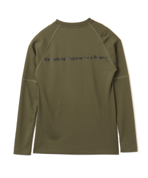 atmos pink(アトモスピンク)の「Akanen x atmos pink EHFAR Motion Long Sleeve / アカネン アトモス ピンク イーエイチエフエーアール モーション ロング スリーブ 【SP】(Tシャツ/カットソー・レディース・カーキ/ブラック・S/M)」の7枚目の写真
