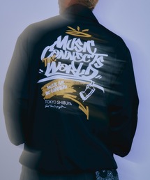 Good Time Apartment（グッドタイムアパートメント）の「【Good Time Apartment】【キッズサイズ有り】MUSIC CONNECTS COACH JACKET（ブルゾン）」
